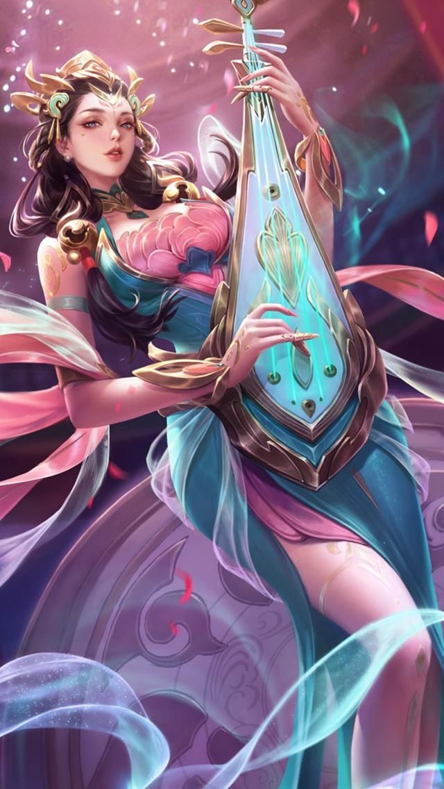 王者荣耀游戏壁纸1080自适应手机屏幕的高清图，美得无与伦比~ 王者荣耀手机壁纸，王者荣耀高清图，王者荣耀游戏图片 第10张