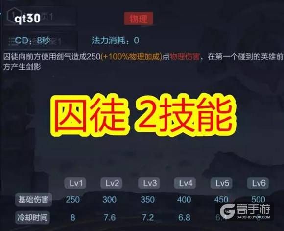 王者荣耀攻略_王者荣耀囚徒怎么玩 囚徒技能解析  第3张