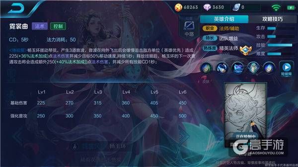 王者荣耀攻略_高端辅助，超神就是这么容易！王者荣耀杨玉环技能解析