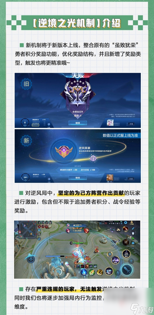《王者荣耀》逆境之光机制介绍_怎么计算？