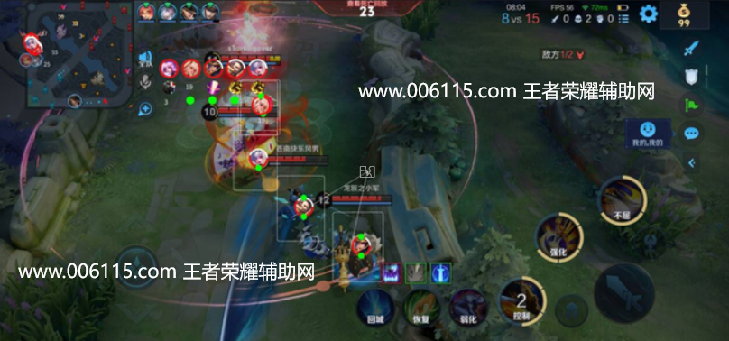 王者荣耀辅助【小松鼠直装】全图透视 野怪计时 小地图头像等功能